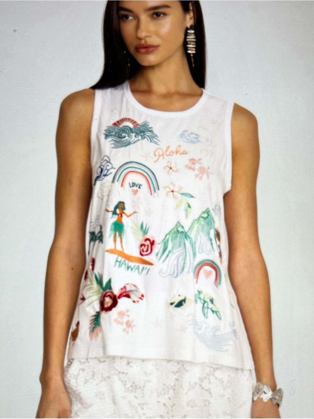 HAWAII KNIT TANK